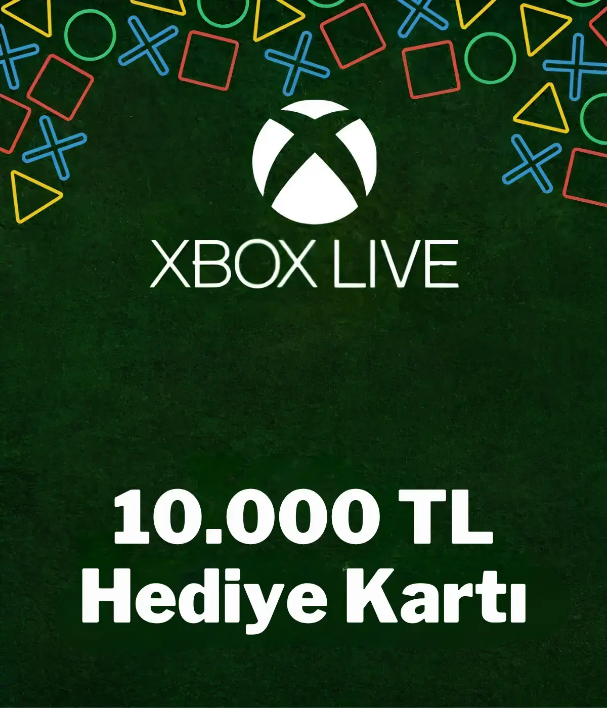 Xbox Live 10000 TL Hediye Kartı