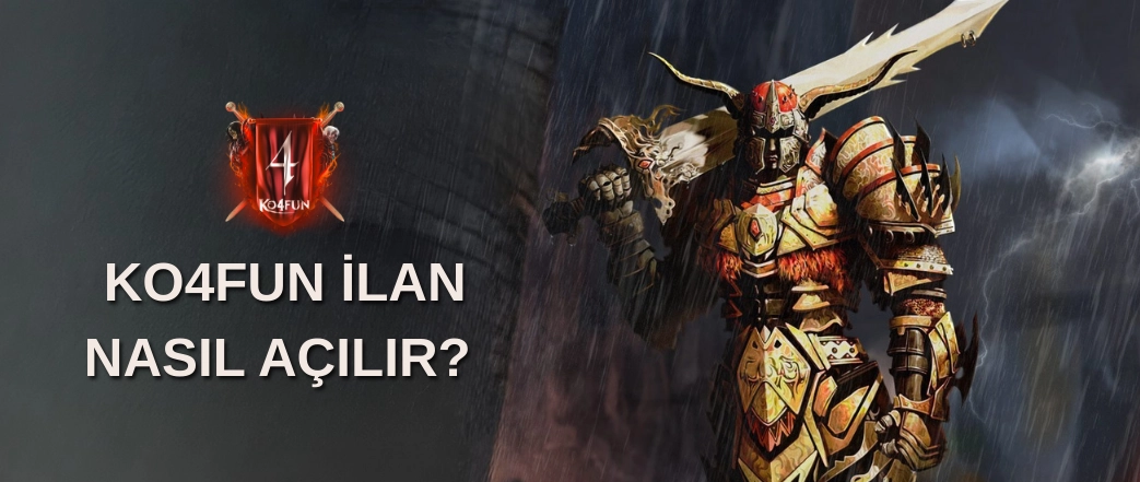Epinmy’den KO4Fun İlan Açma Rehberi
