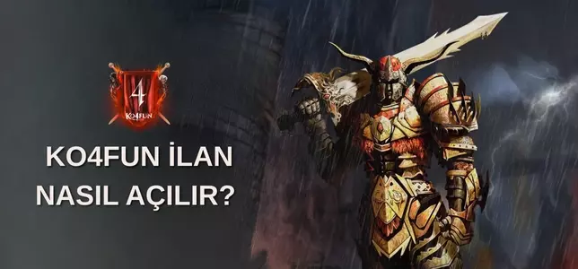 Epinmy’den KO4Fun İlan Açma Rehberi