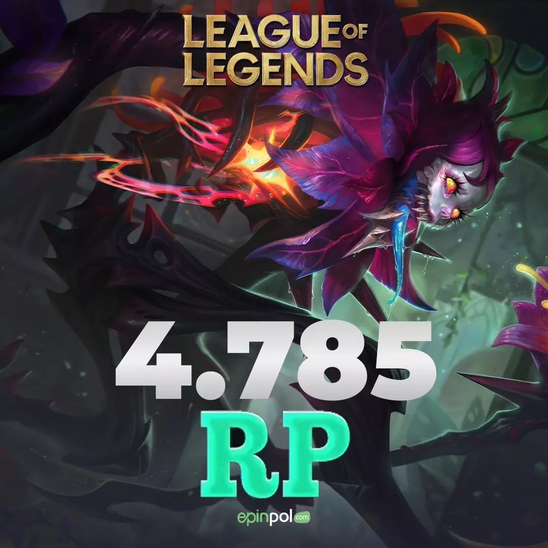 League Of Legends 4785 RP