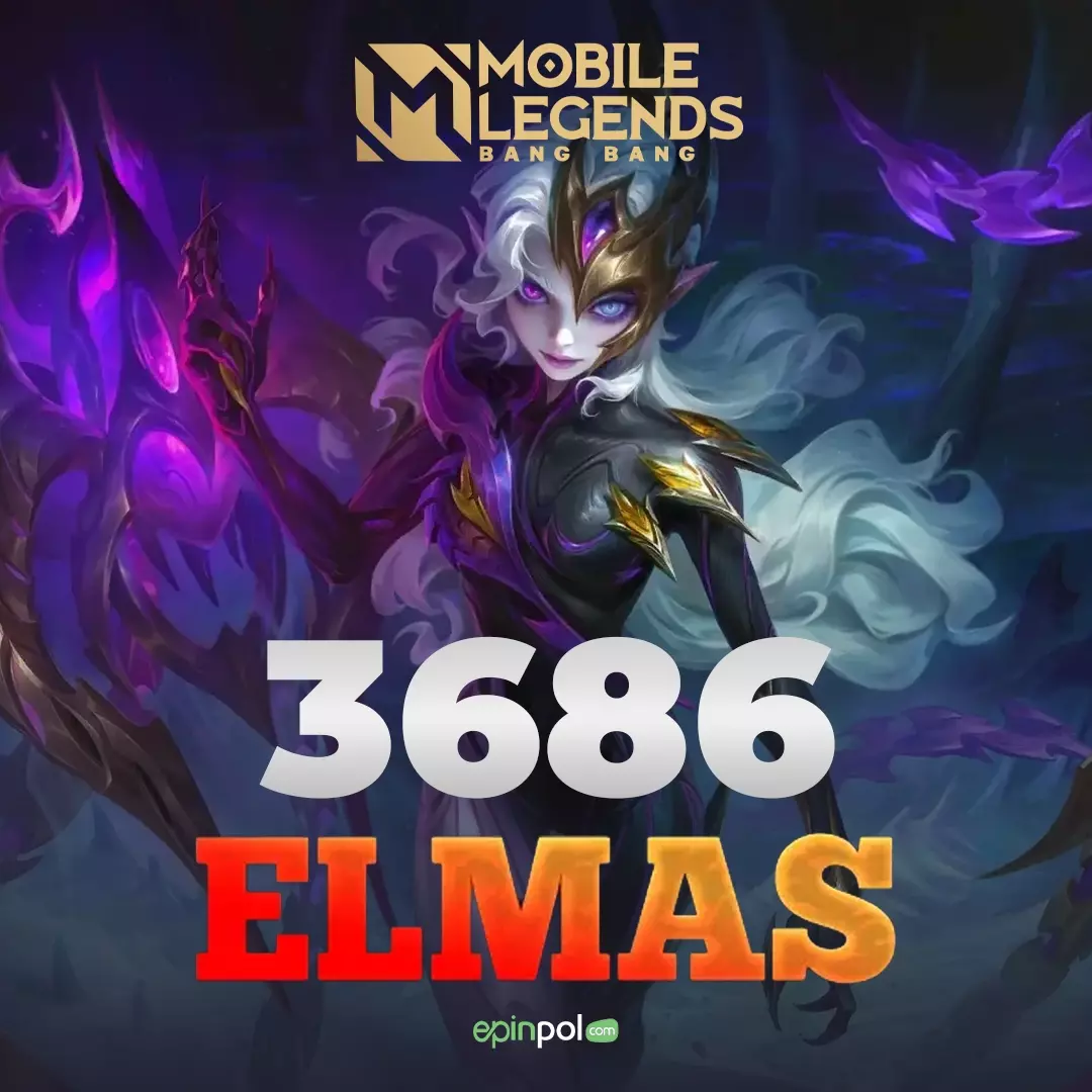 Mobile Legends Bang Bang 3686 Elmas