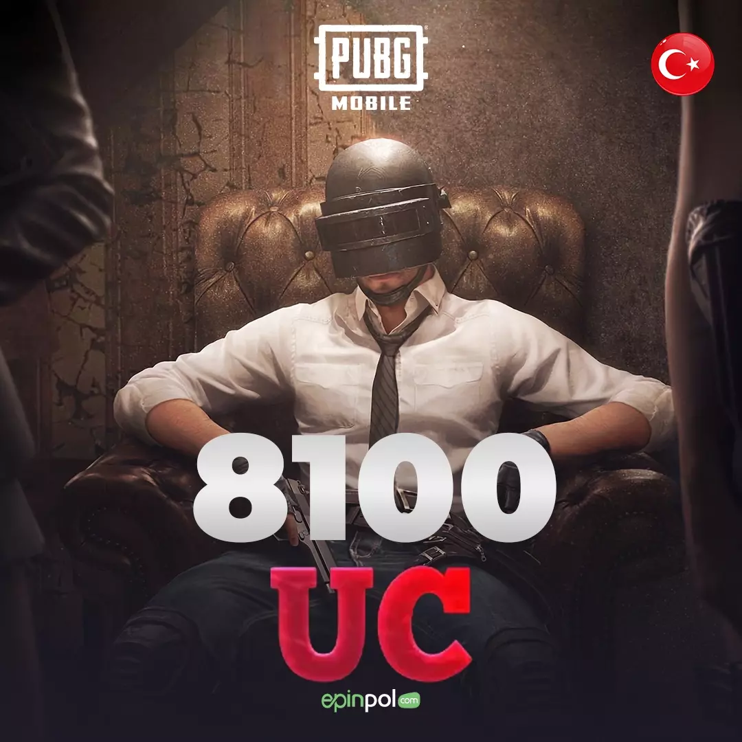 Pubg Mobile 8100 UC TR ID