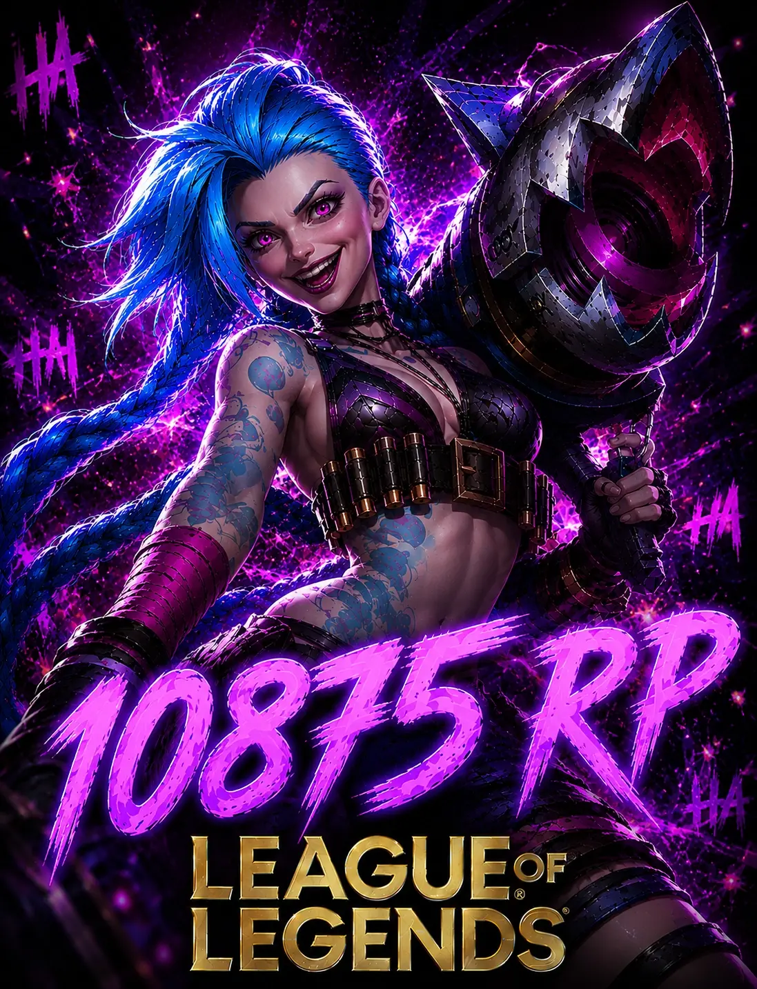 League Of Legends 10875 RP