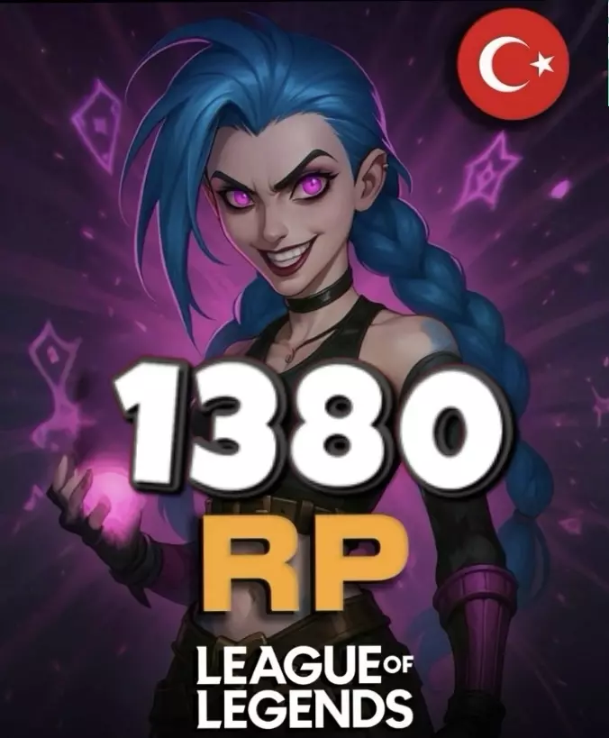 League Of Legends 1380 RP