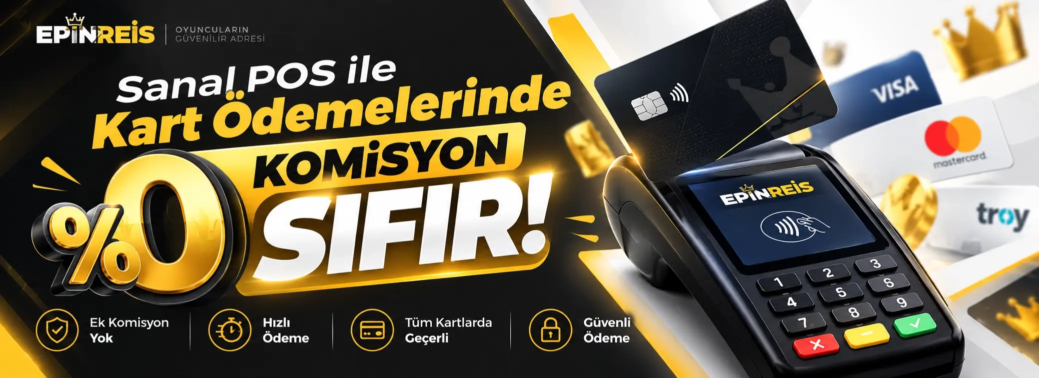 komisyon ödemesi yok