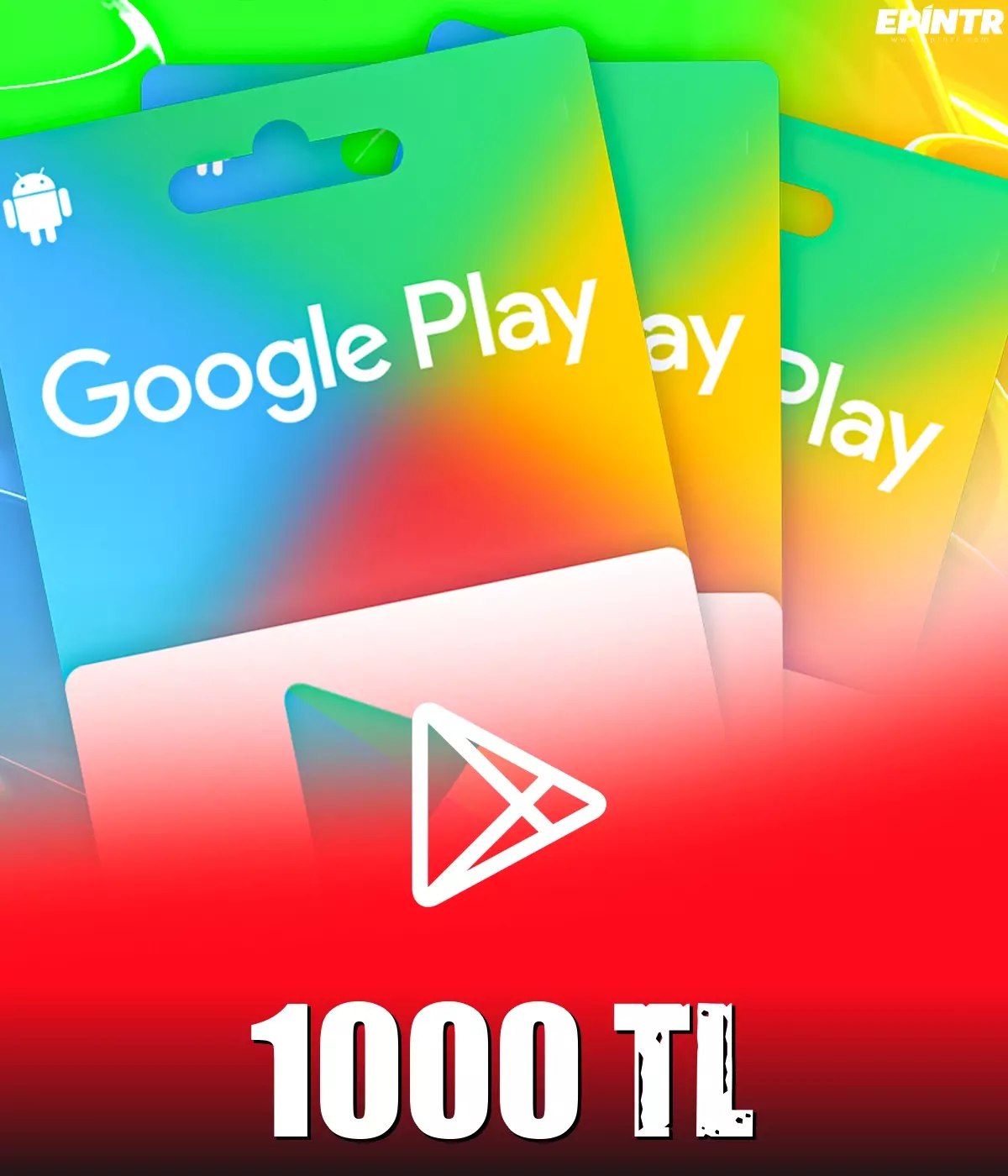 Google Play 1000 TL Hediye Kartı