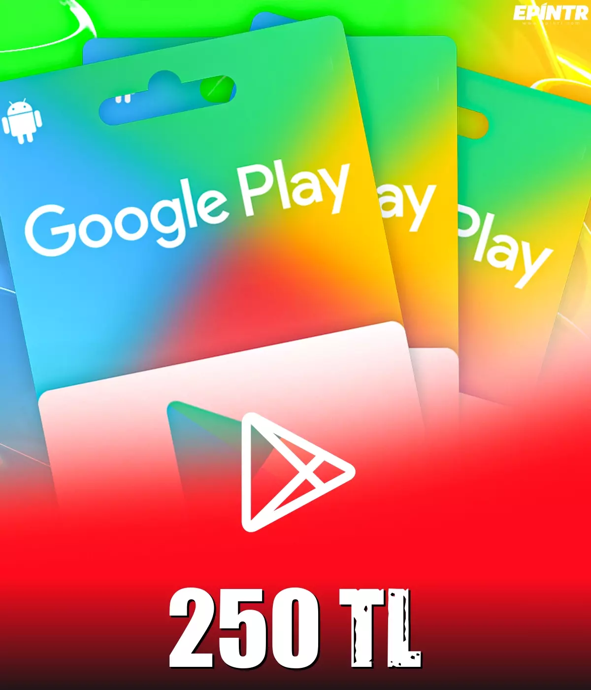Google Play 250 TL Hediye Kartı