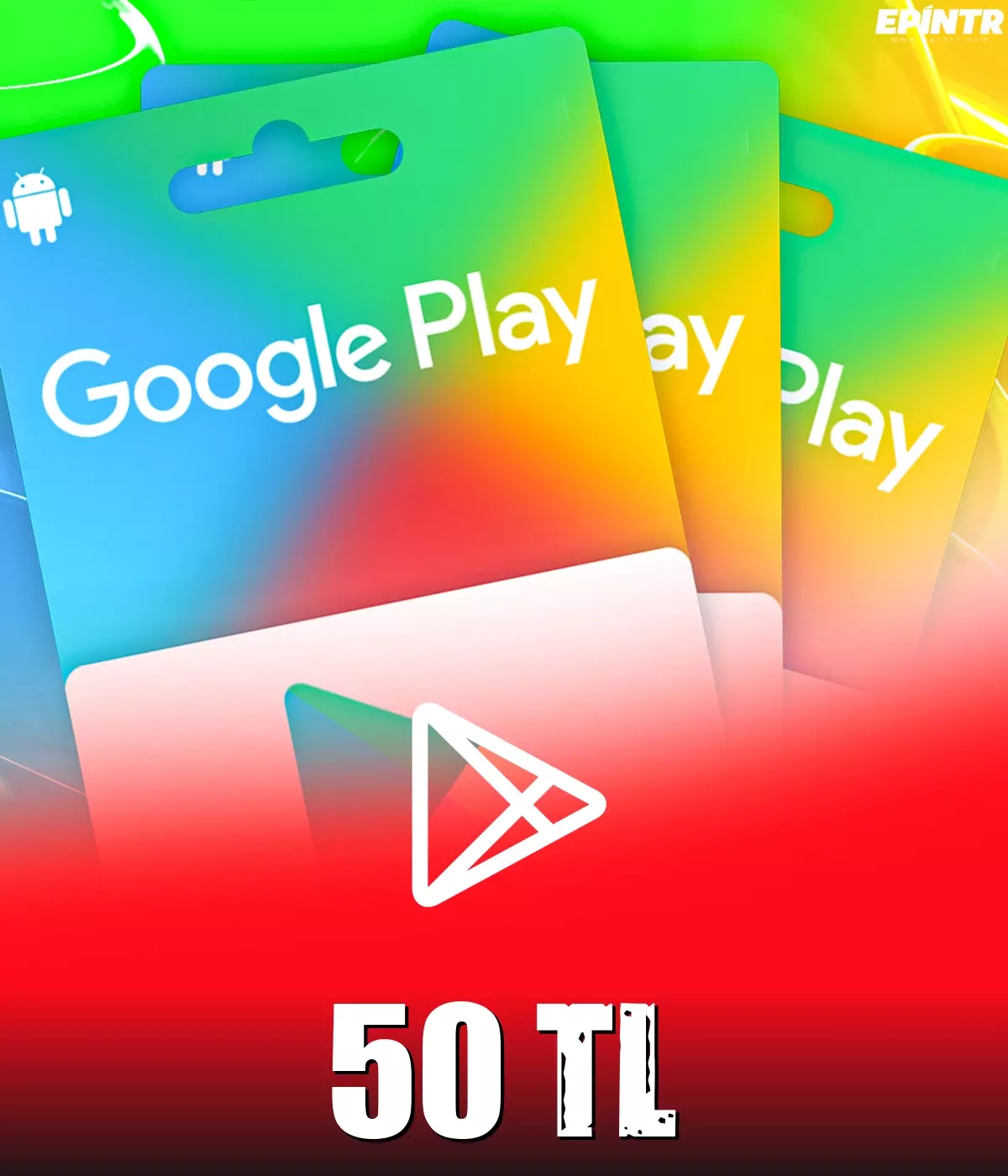 Google Play 50 TL Hediye Kartı