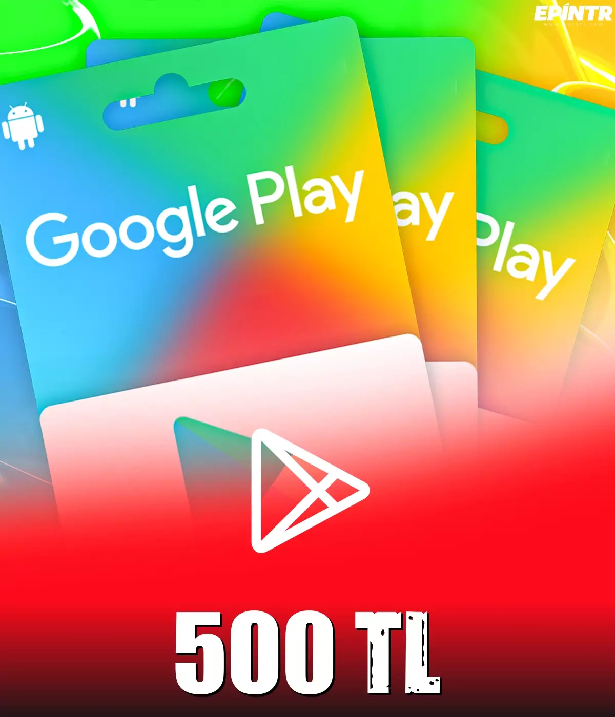 Google Play 500 TL Hediye Kartı