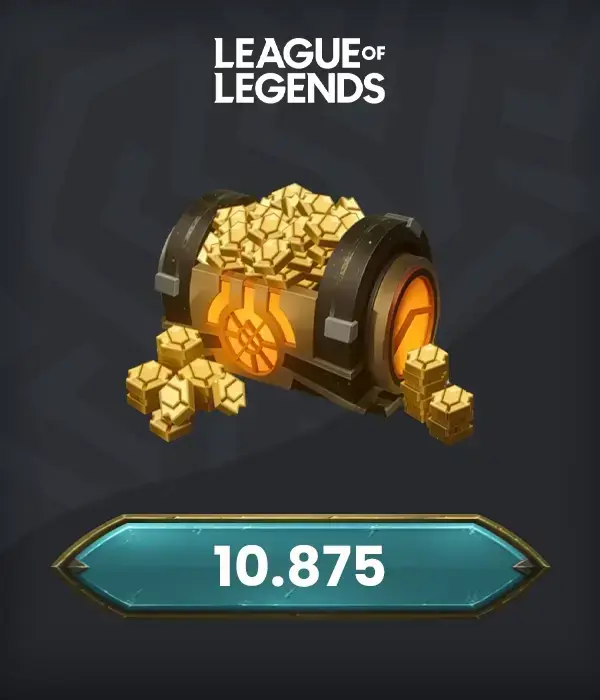 League Of Legends 10875 RP