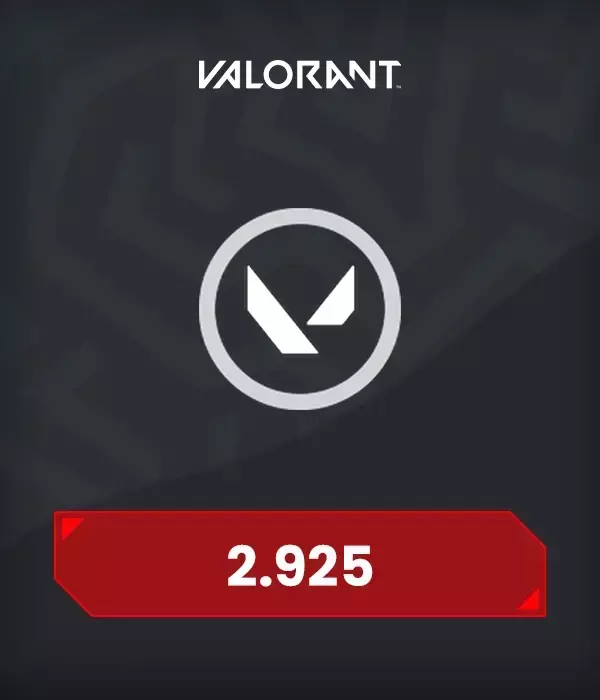 Valorant 2925 VP