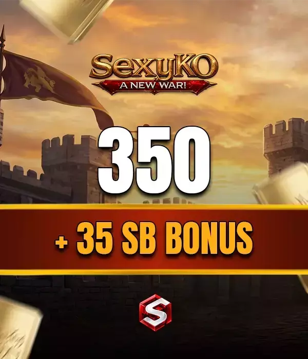 SexyKO 350 SexyBalance + 35 SexyBalance Süper Bonus