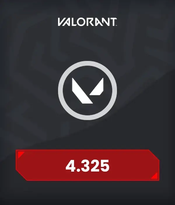 Valorant 4325 VP