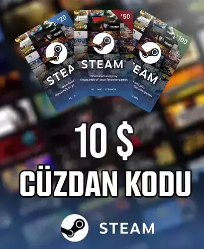 Steam 10 USD