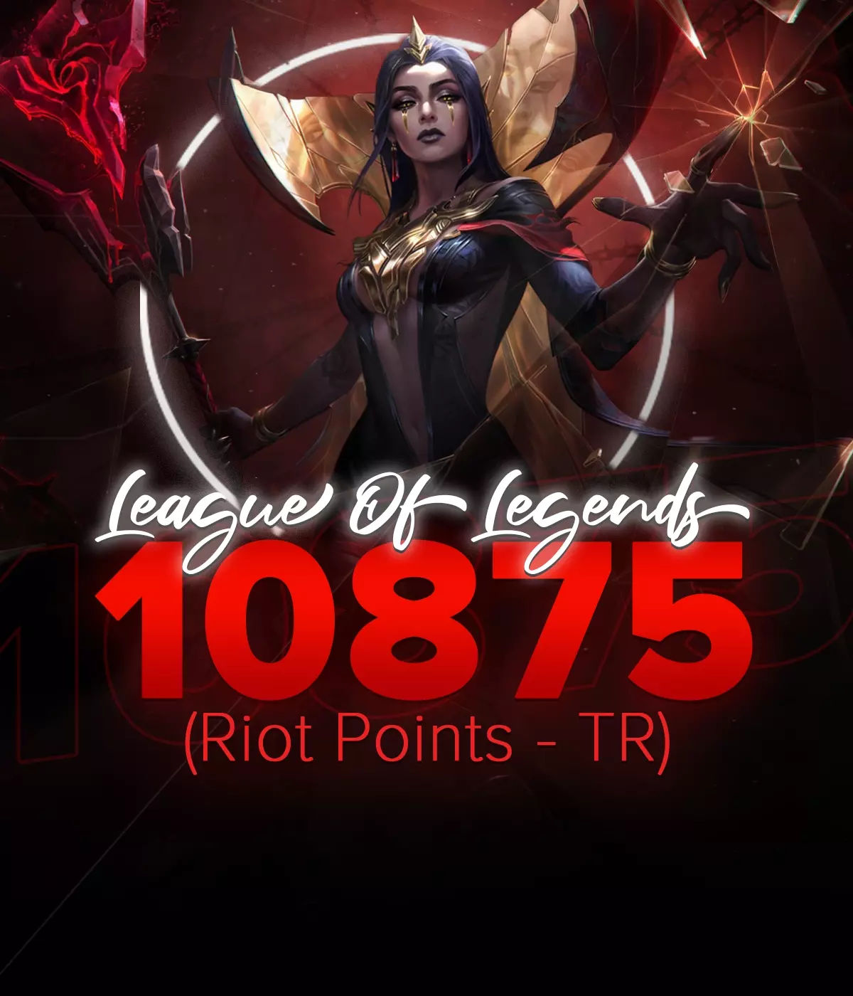 League Of Legends 10875 RP