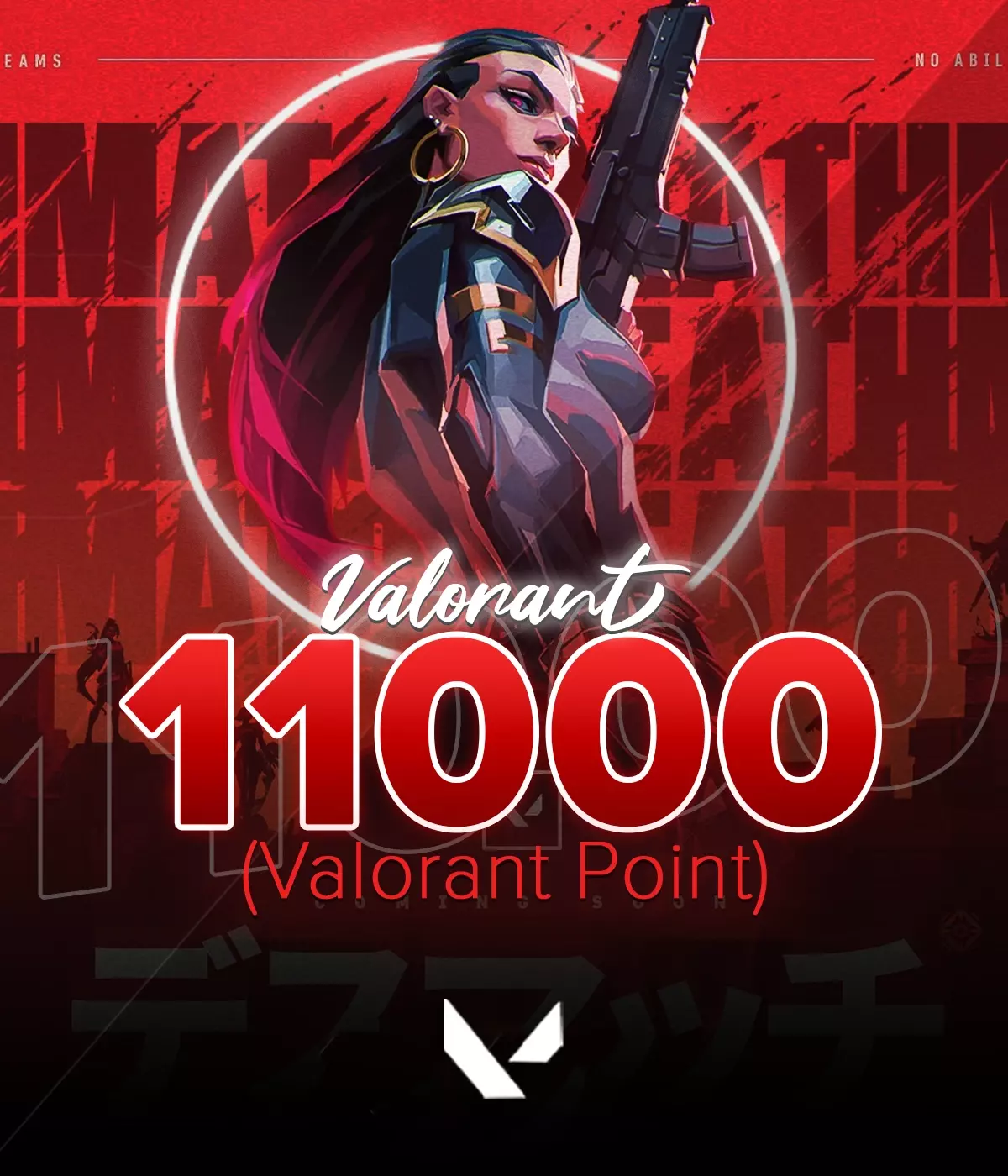 Valorant 11000 VP