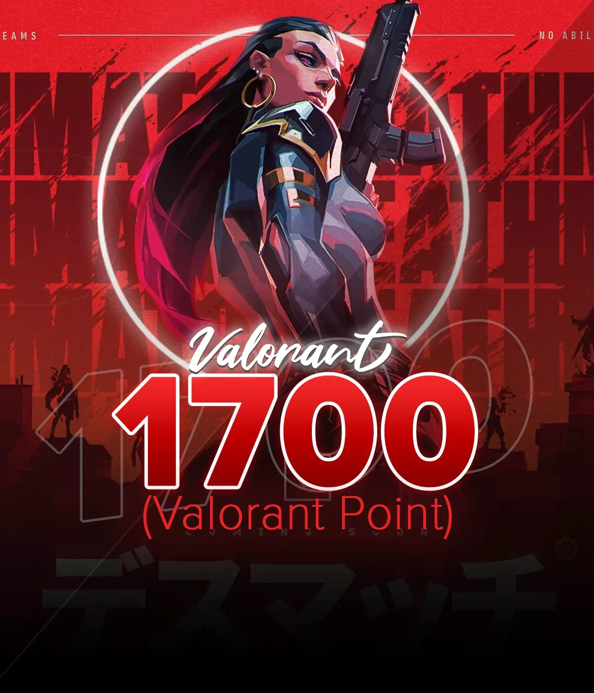Valorant 1700 VP