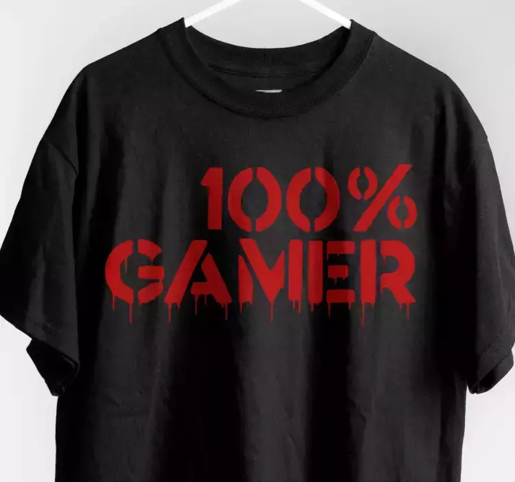 100% GAMER T-SHIRT
