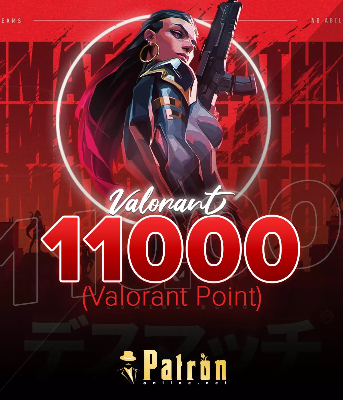 Valorant 11000 VP