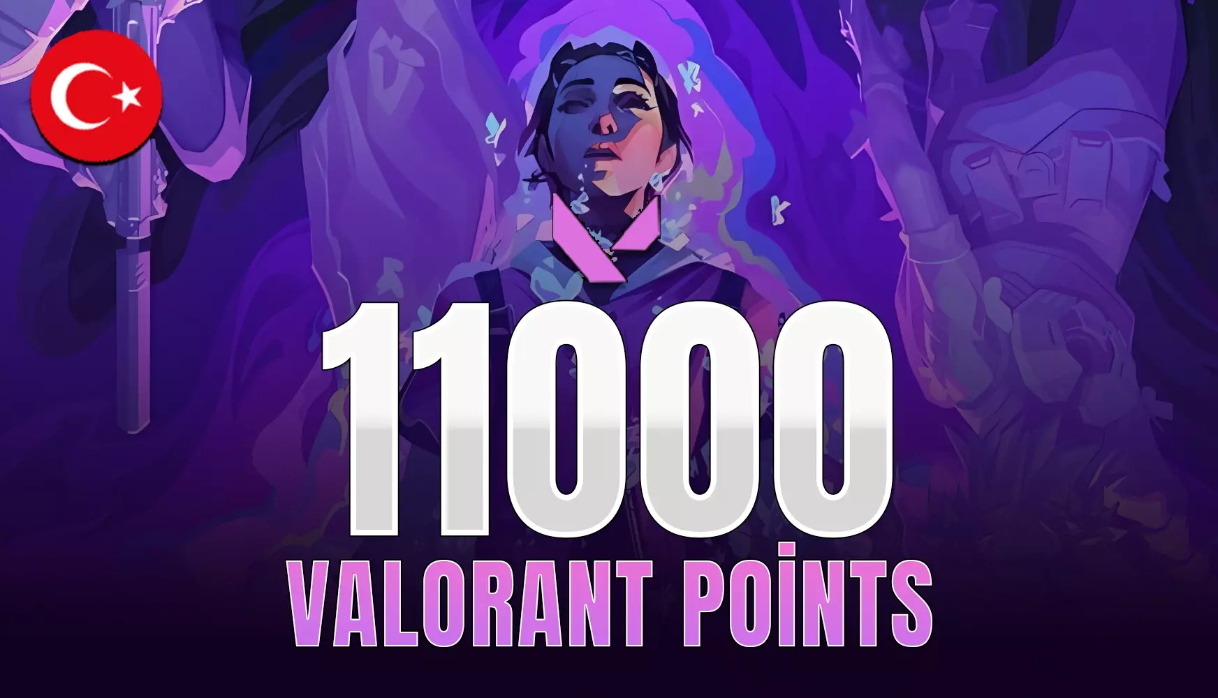 Valorant 11000 VP