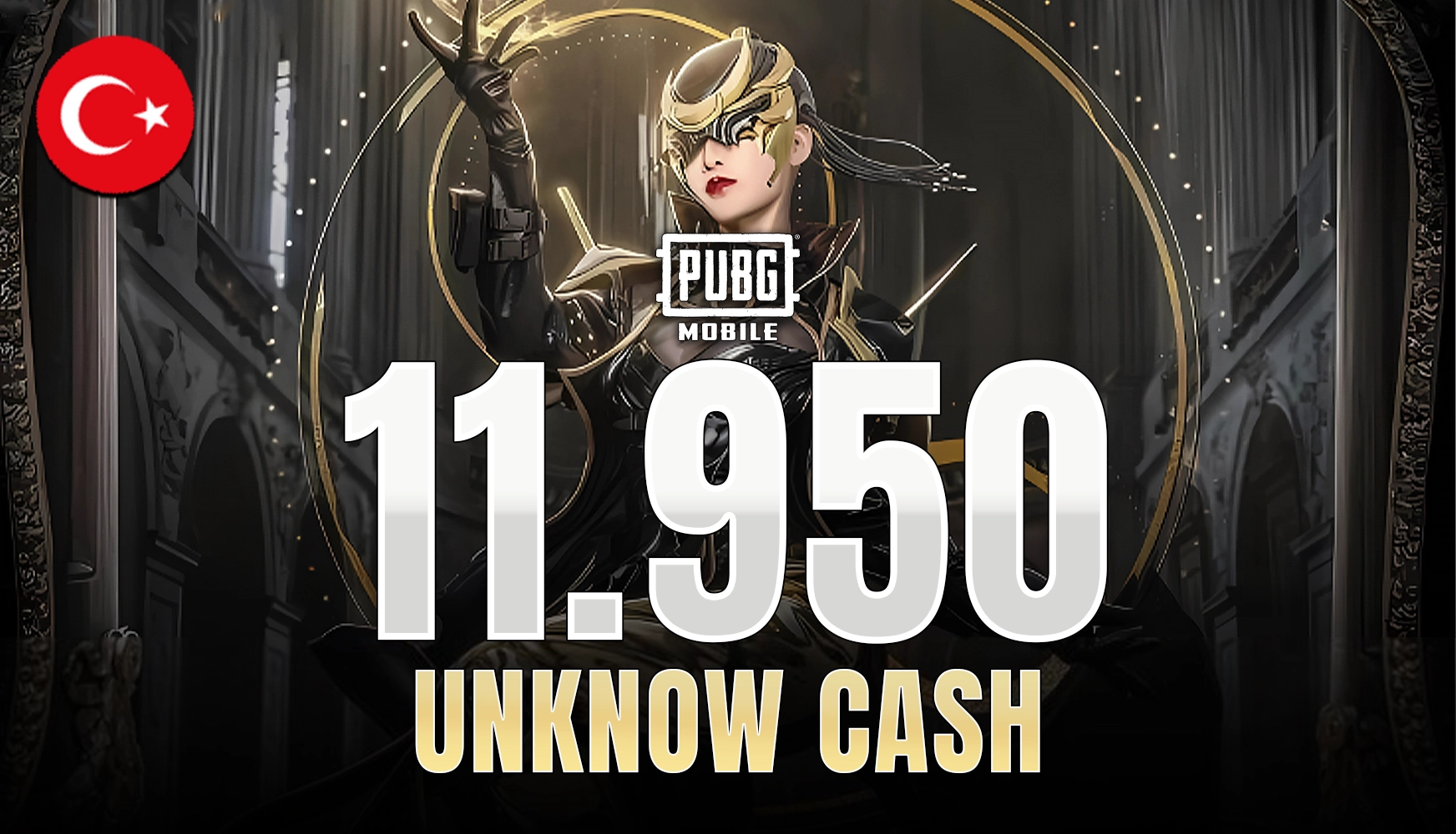 Top-Up PubG Mobile 11950 UC-TR
