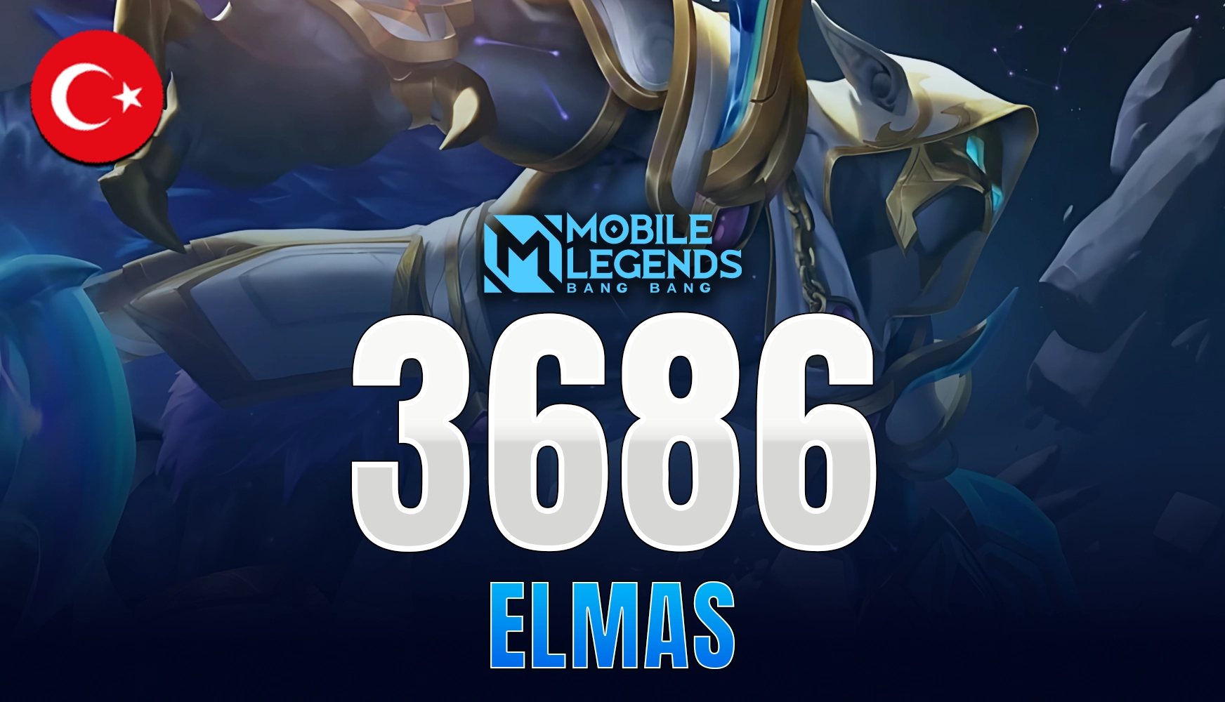 Mobile Legends 3686 Elmas