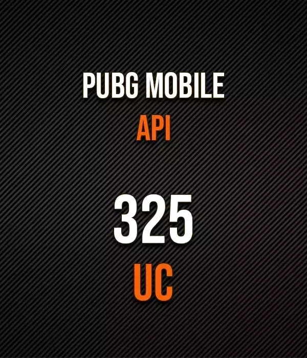 325 UC PUBG MOBİLE APİ
