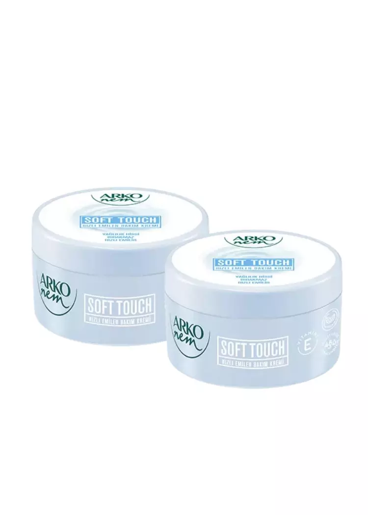 Arko Nem Hızlı Emilen Bakım Kremi Soft Touch 250 ML 2'li Avantaj Paket
