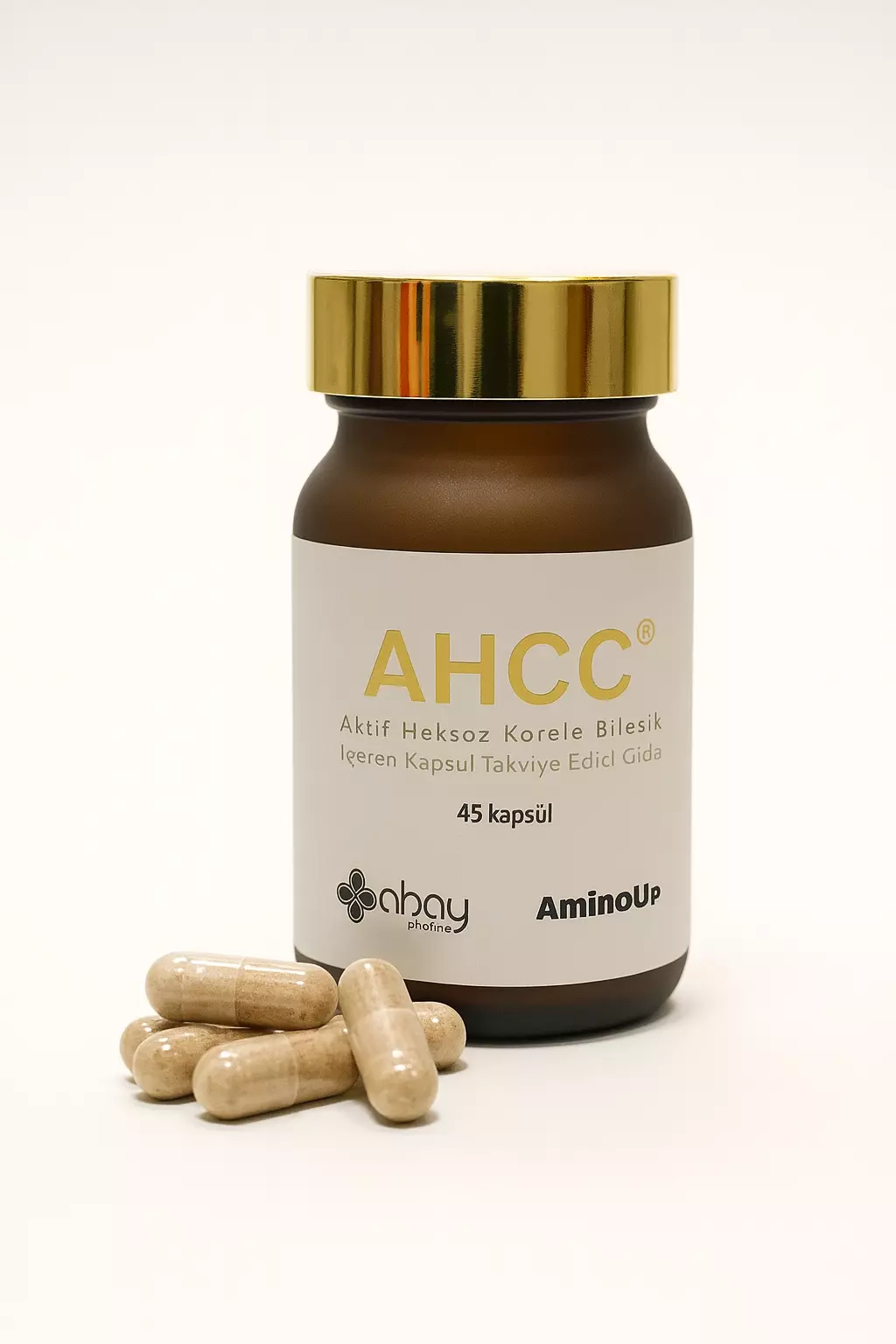 Abay Ahcc Shiitake Mantarı Içeren 45 Kapsül