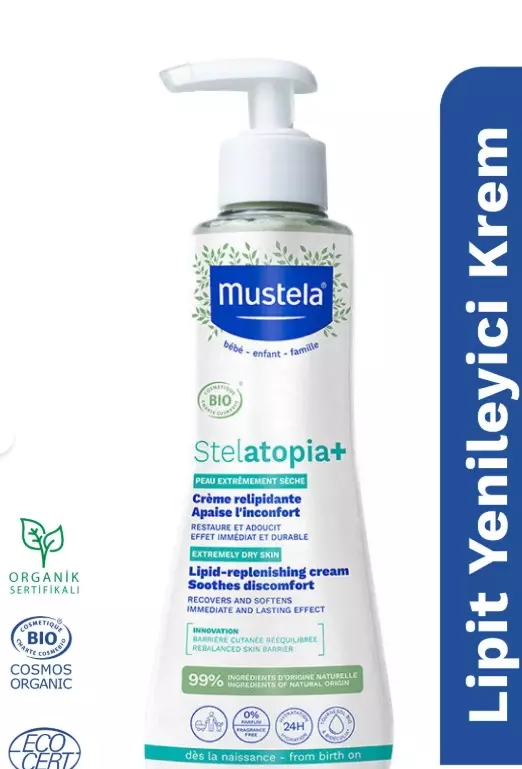 Mustela Stelatopia Lipit Yenileyici Krem 300 ml