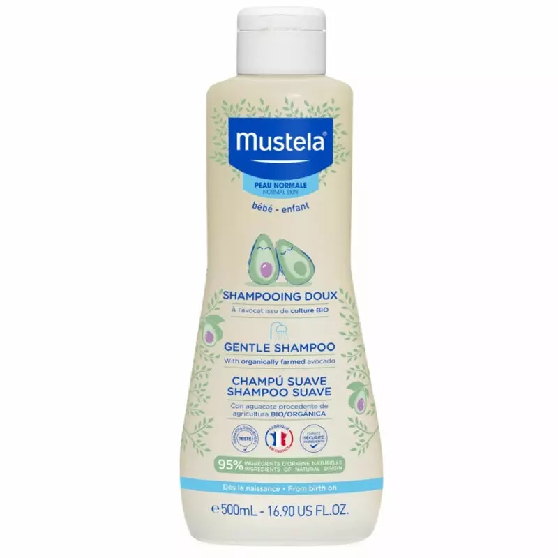 Mustela Gentle Göz Yakmayan Bebek Şampuanı 500 ml