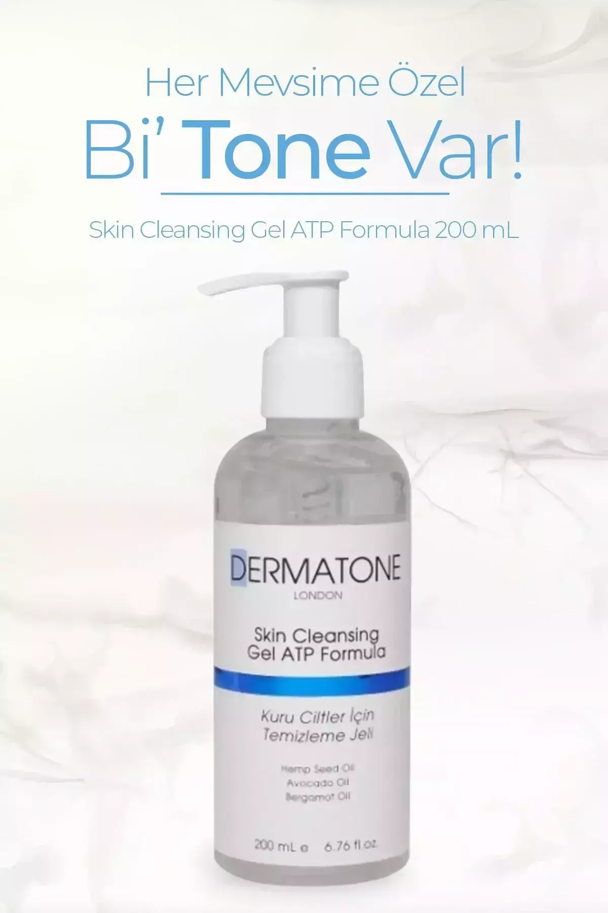 Skin Cleansing Gel For Dry Skin | Kuru Ve Karma Ciltler Için Nemlendirici Ve Bariyer Onarıcı Temizle