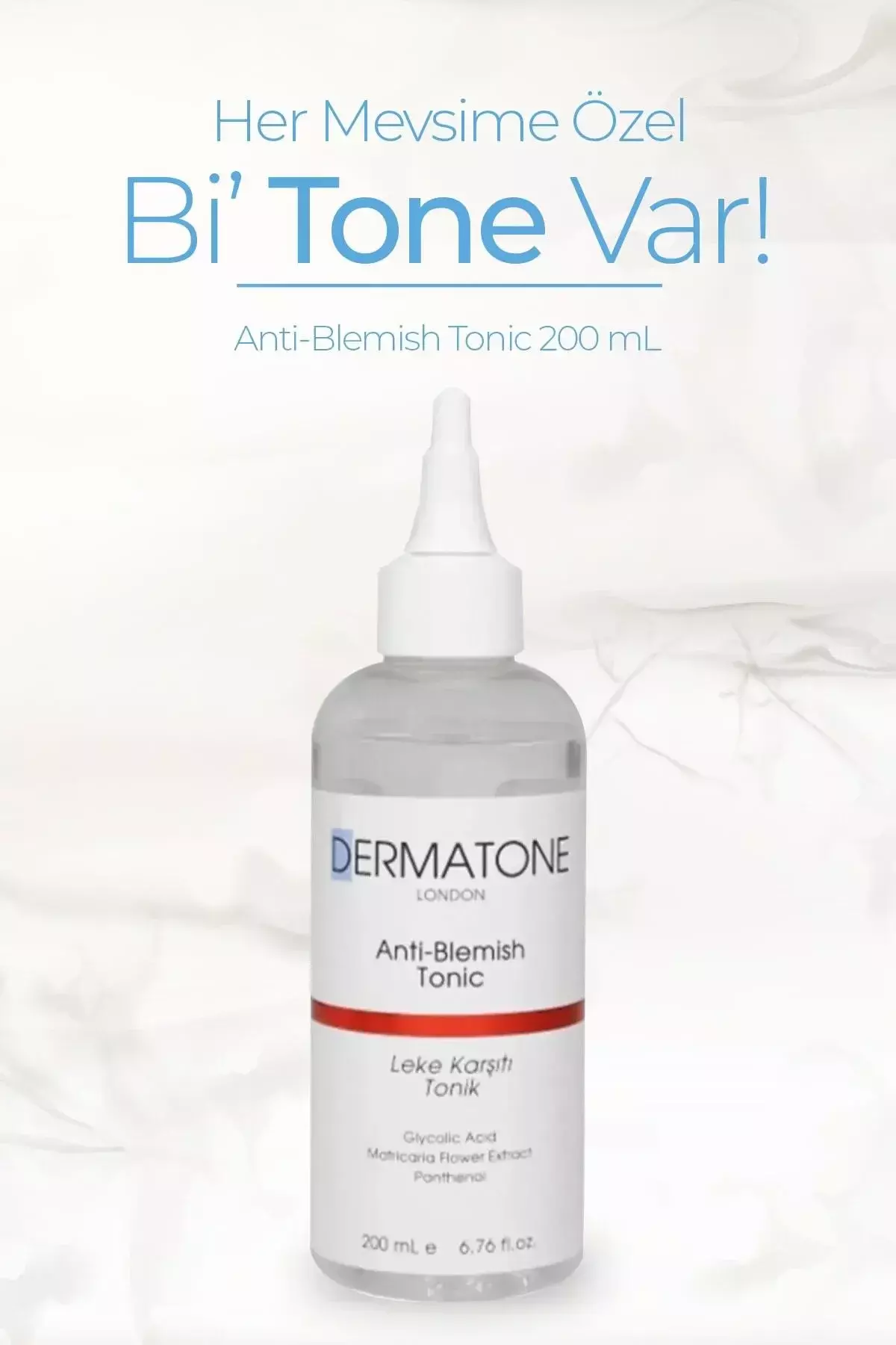 Anti-blemish Tonic | Leke Karşıtı Etkili Yüz Bakım Toniği | Papatya Özü, Glycolic Acid, Panthenol