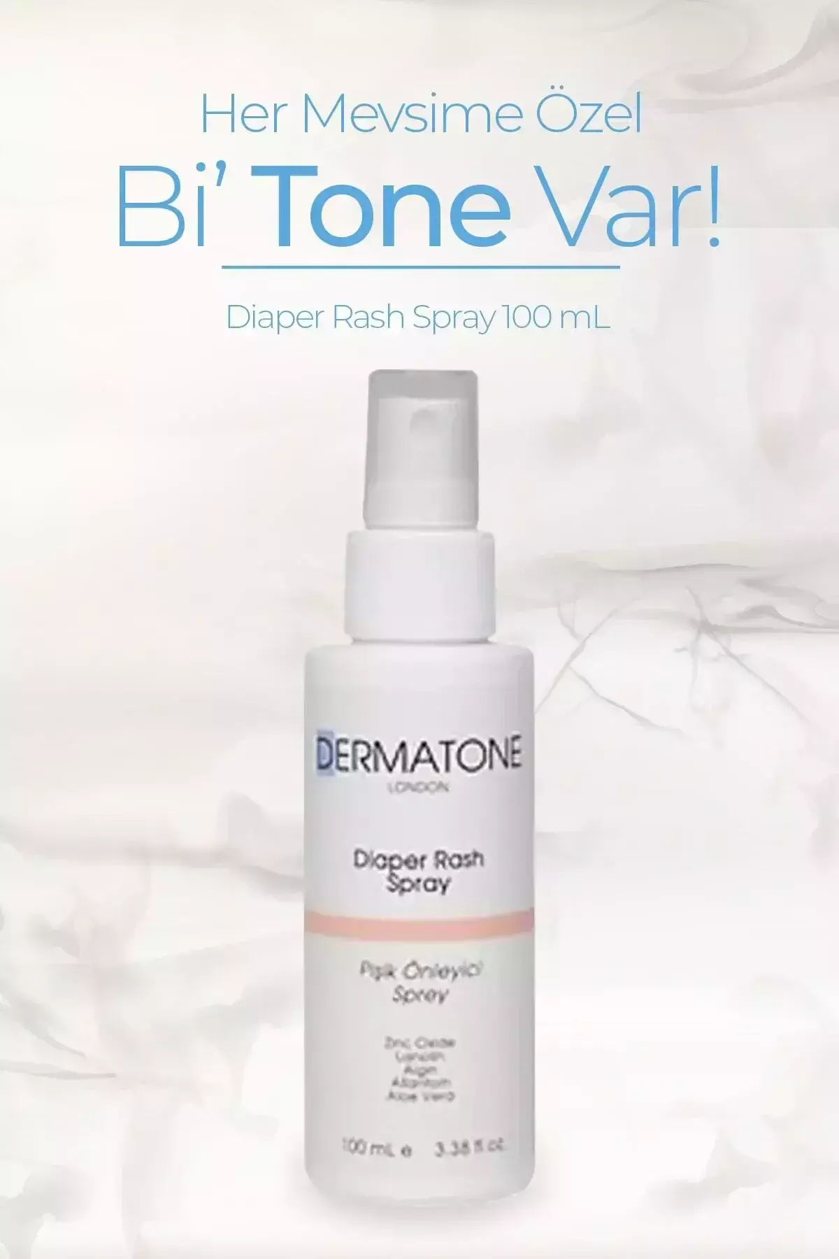 Diaper Rash Spray | Pişik Önleyici Sprey | B5 Vitamini Ve Hindistan Cevizi Yağ Içeren