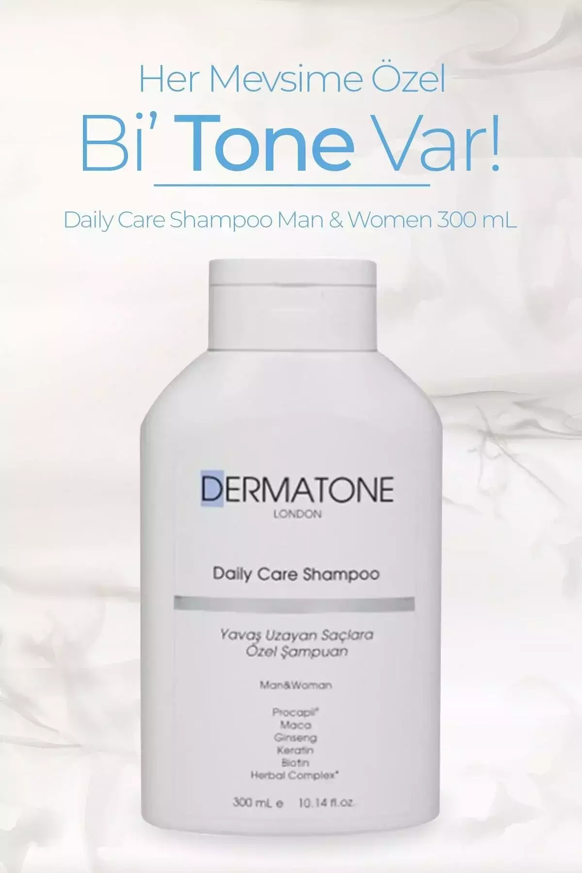 Daily Care Shampoo For Slow Growing Hair | Yavaş Uzayan Saçlara Özel Şampuan Peru Ginsengi