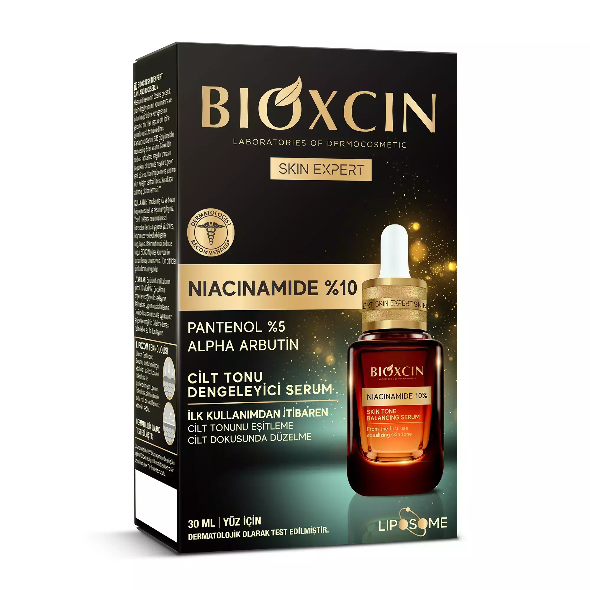 Bioxın Niacinamide %10 Cilt Tonu Dengeleyici Serum
