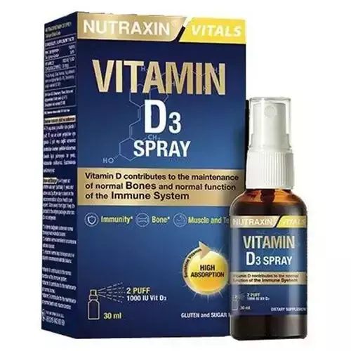 NUTRAXIN D3 VIT. SPREY 1000 IU 30ML