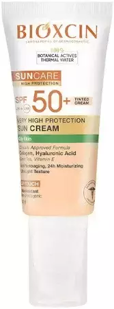 Bioxcin Sun Care Çok Yüksek Korumalı Kuru Ciltler Için Renkli Güneş Kremi Spf 50+ 50 ml