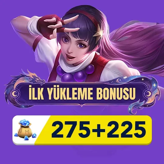 İlk Yükleme 500 Elmas - MLBB TR