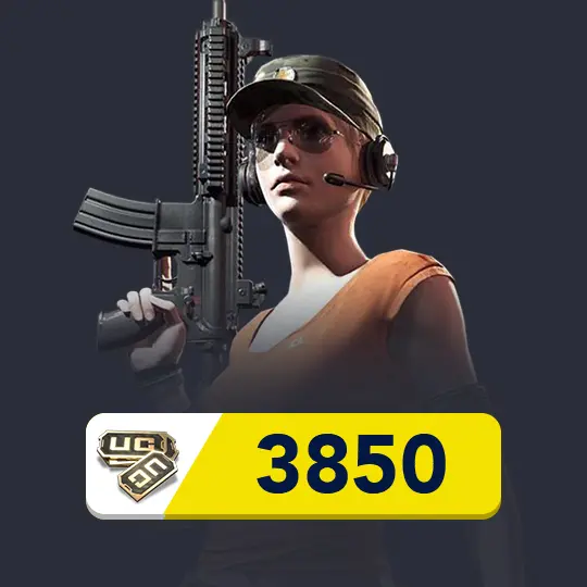 3850 UC - Pubg Mobile Global