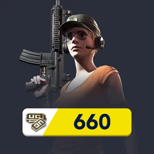 660 UC - Pubg Mobile Global