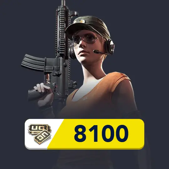 8100 UC - Pubg Mobile Global