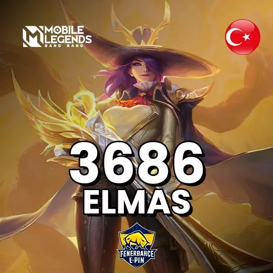 Mobile Legends Bang Bang 3686 Elmas