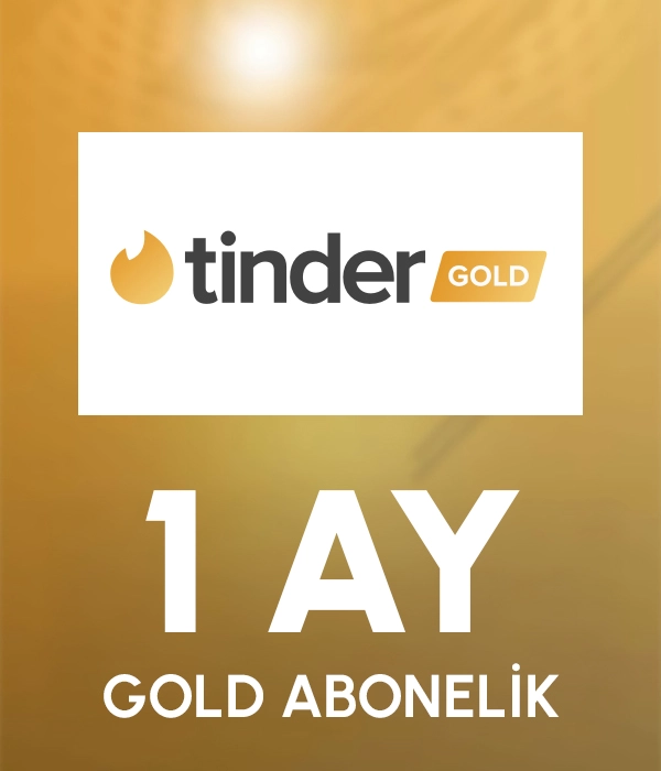 Tinder Gold 1 Aylık Abonelik