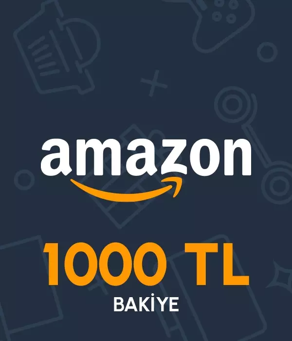 Amazon 1000 TL Hediye Kartı