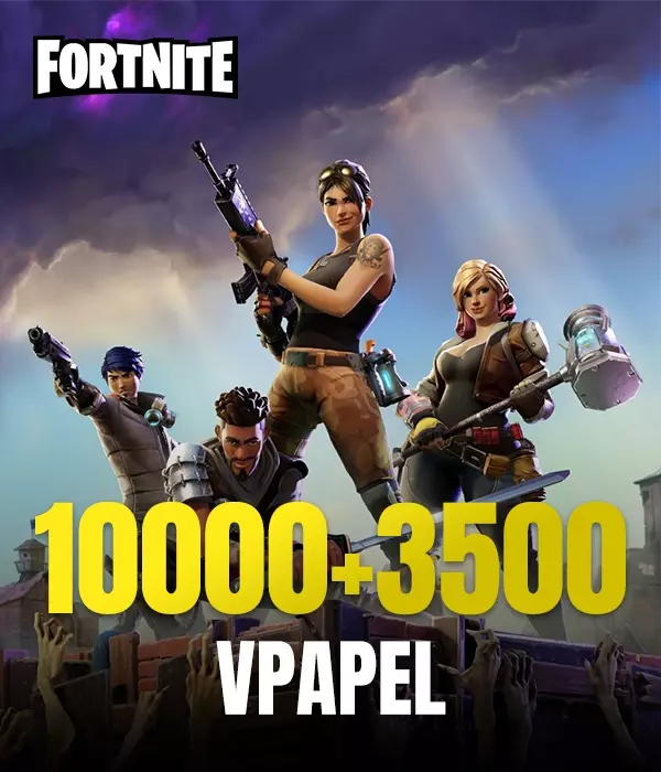 Fortnite 10.000 VPapel + 3500 VPapel Bonus