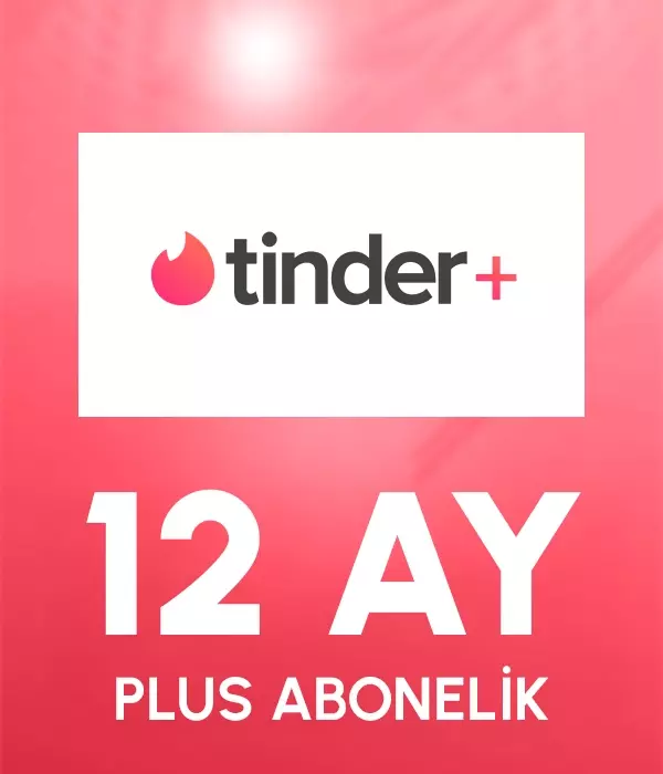 Tinder Plus 12 Aylık Abonelik