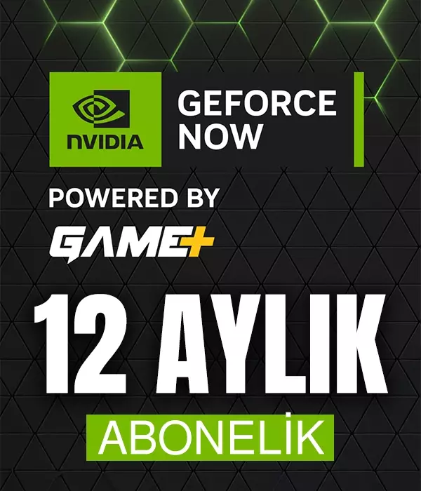 GeForce Now Game Plus 12 Aylık Üyelik