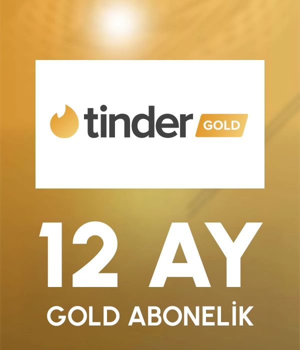 Tinder Gold 12 Aylık Abonelik