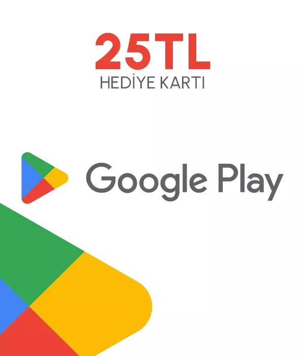 Google Play 25 TL Hediye Kartı